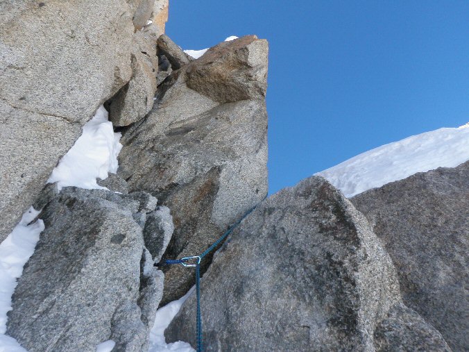 Arete des Cosmiques 31.jpg - Titi est pass� par l� !!!